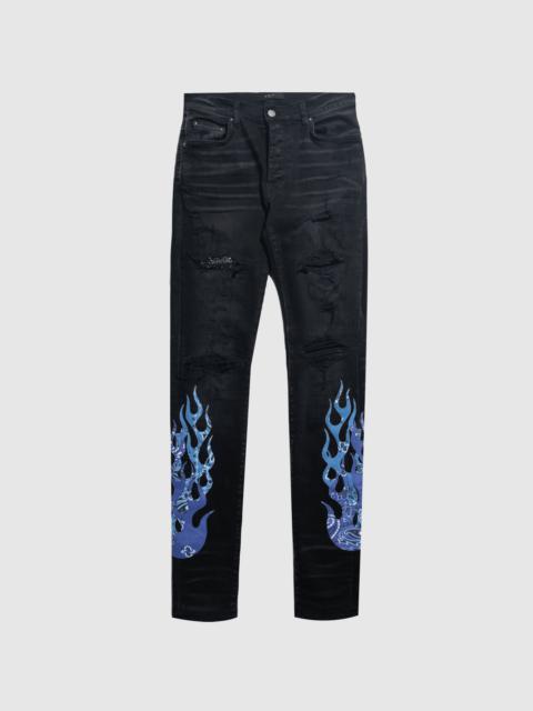 BANDANA FLAME JEANS