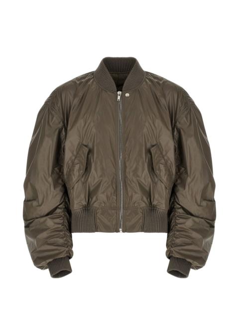 Secchia Flight ribbed-knit bomber jacket