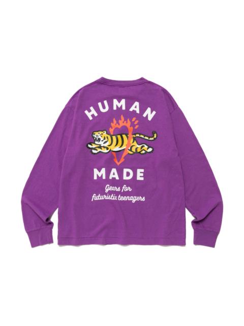 Human Made Graphic #3 L/S T-Shirt Purple