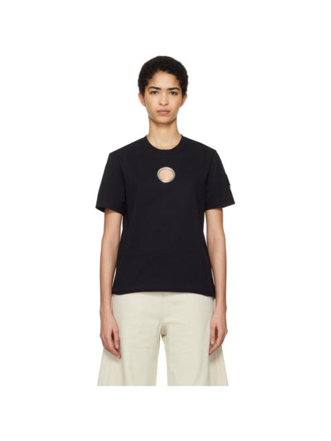 Moncler x Willow Smith Black Grommet T-shirt