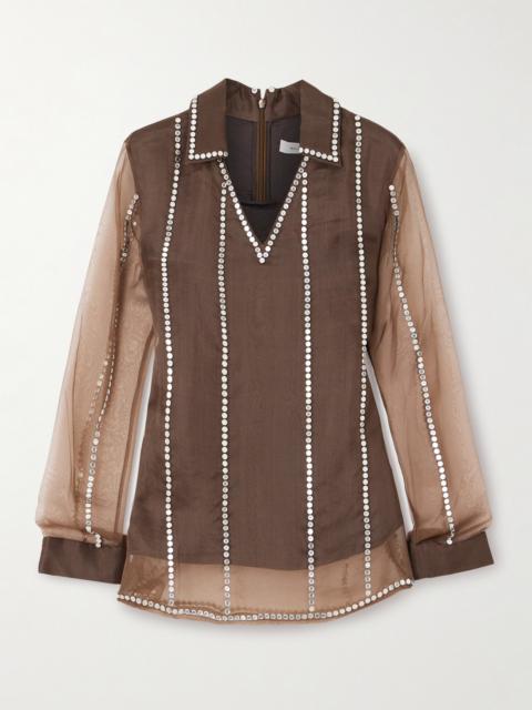 Presence Studded Organza Blouse