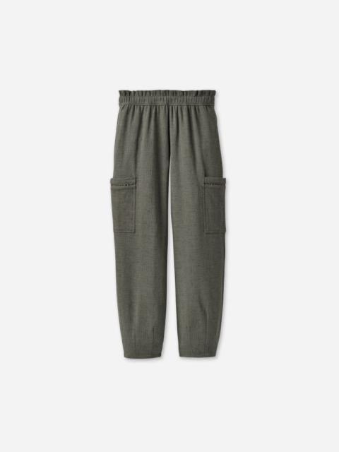 ® Women's Arisbeth Barrel Pant Bottoms in Green Grey