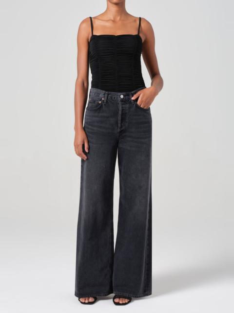 DAME HIGH RISE WIDE LEG NO CUFF IN HITCH