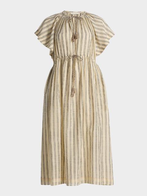 Ariane Striped Coverup Dress