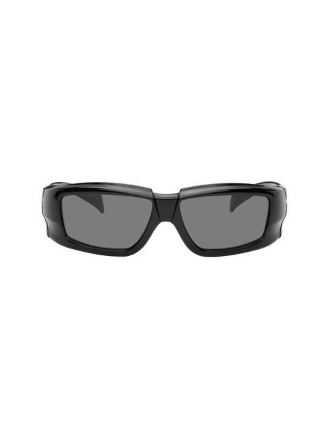 Black Temple Rick Sunglasses