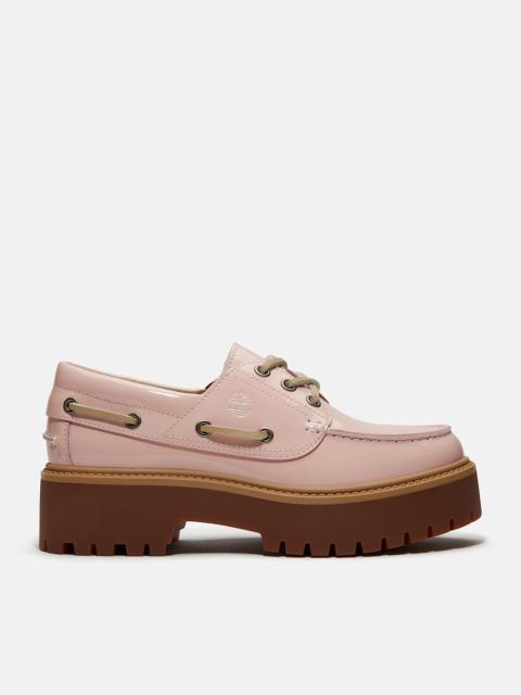 Women's Stone Street Platform Boat Shoe