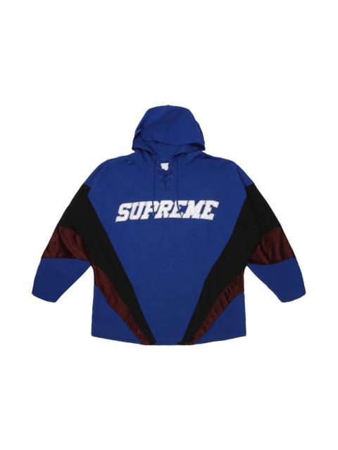 Supreme Hooded Hockey Jersey Royal