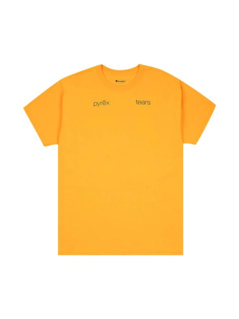 DENIM TEARS Denim Tears x Pyrex Tears Tee 'Gold' | REVERSIBLE