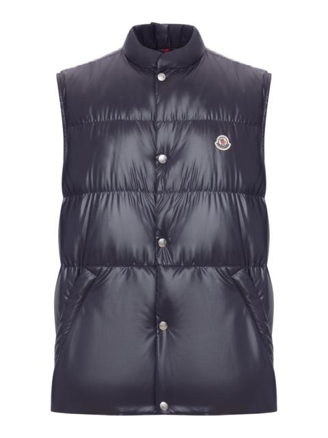 RESTIGO QUILTED VEST WITH LOGO PATCH