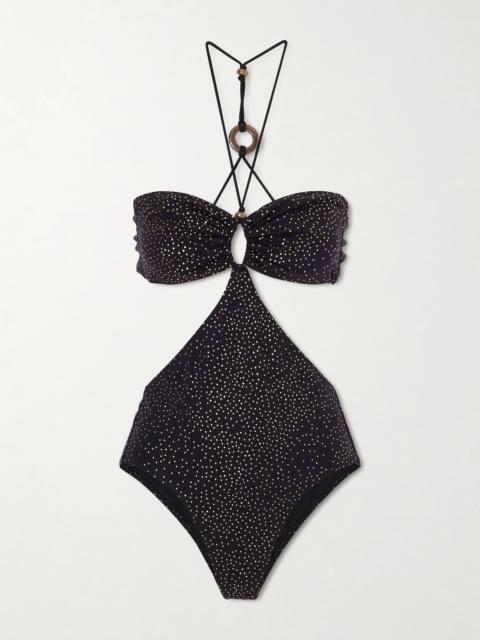 Idoya Polka-dot Swimsuit