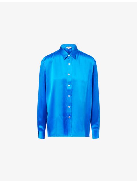 Jimmy Long-Sleeves Silk Shirt