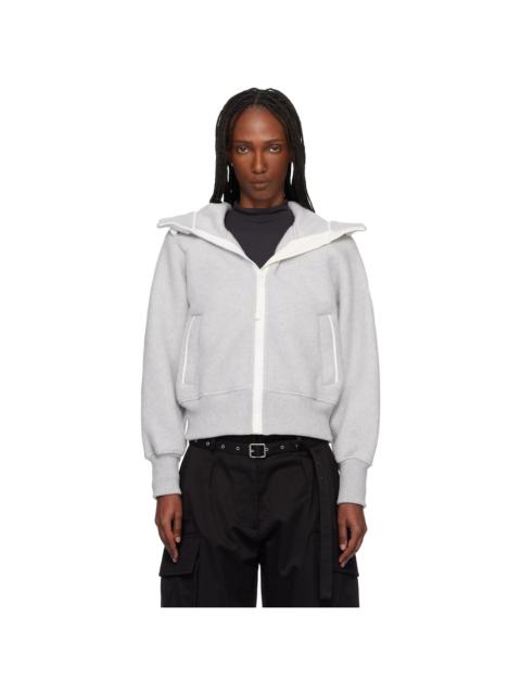 Gray 'White Label' Chilliwack Bomber Jacket