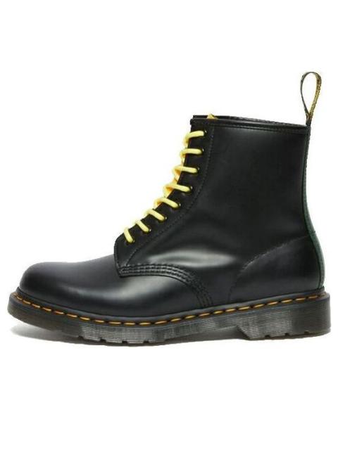 Dr. Martens 1460 Contrast Smooth Leather Lace Up Boots 'Black' 27287001