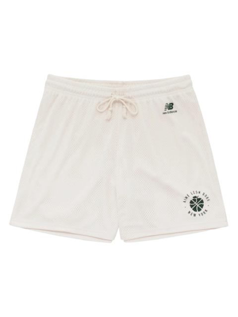 Aime Leon Dore x New Balance Sonny NY Gym Short White