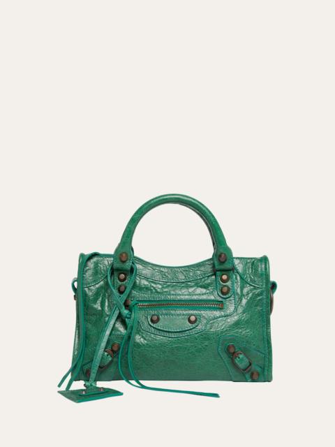 Le City Mini Leather Top-Handle Bag