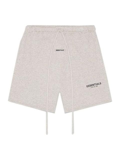 Fear of God Essentials FW20 Sweatshorts 'Heather Oatmeal' 0160250500081260