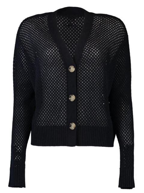 V Neck Cardigan - Deep Night