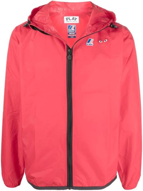 x K-Way zip hooded jacket