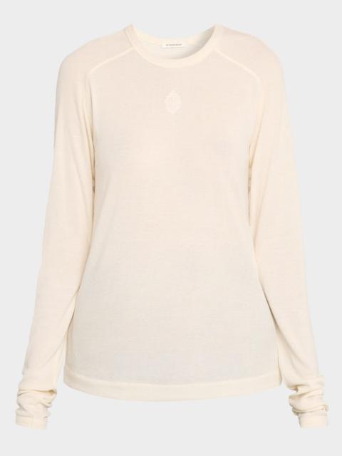 Fritha Lightweight Raglan-Sleeve Top