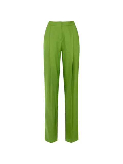 linen blend trousers
