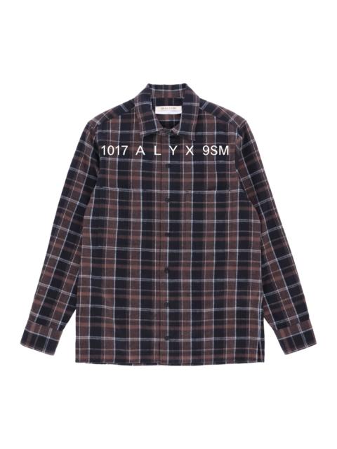 PLAID LOGO SHIRT