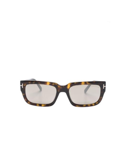 Ezra rectangle-frame sunglasses