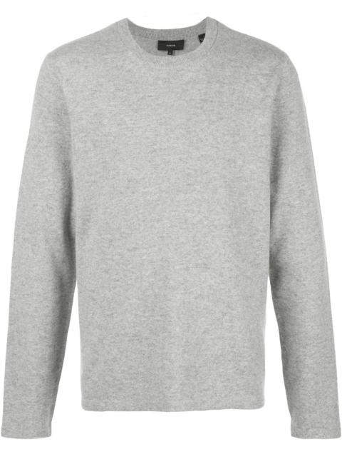 long-sleeve fitted sweater