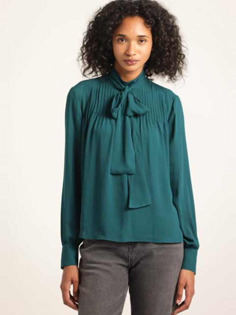 VALENTINE NECK TIE BLOUSE