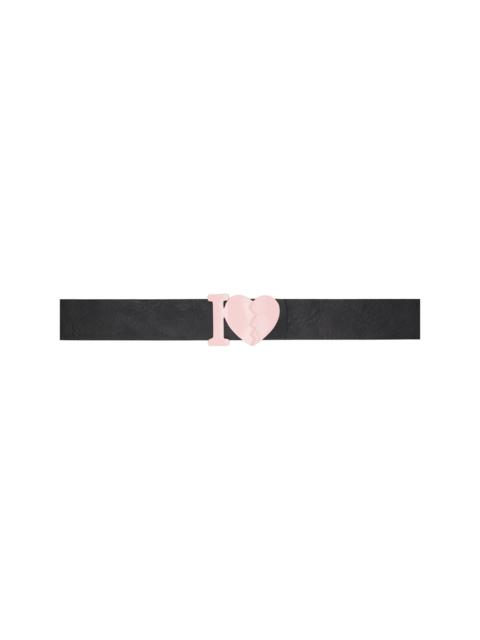 Black 'I Suffer' Belt