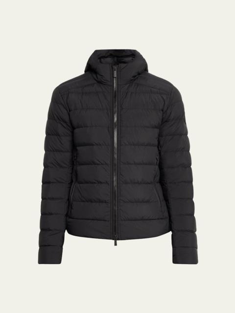 Men's Crofton Packable Quilted Matte Ripstop Hoodie