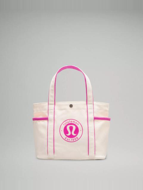 Daily Multi-Pocket Mini Canvas Tote Bag 6.5L