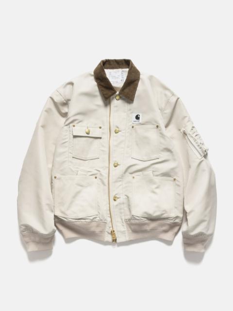 x Carhartt WIP Nylon Twill x Duck Blouson Ivory