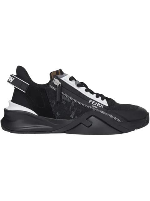 Fendi Flow Slip On Black White