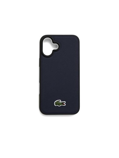 textured logo iPhone 16 Plus phone case