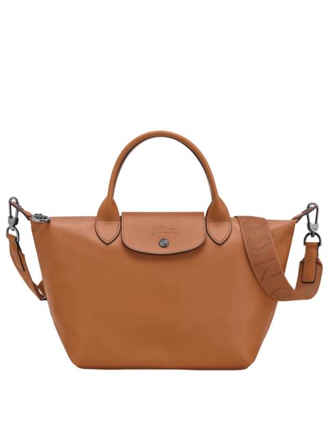 Le Pliage Xtra S Handbag Cashew - Leather