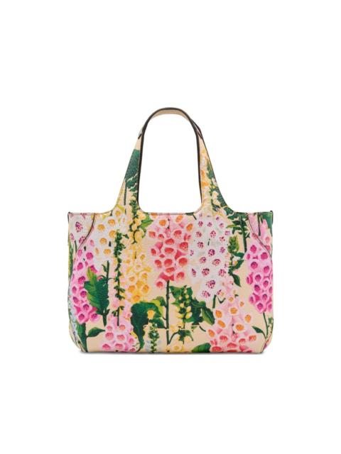 The Mini Topaz floral-print tote bag
