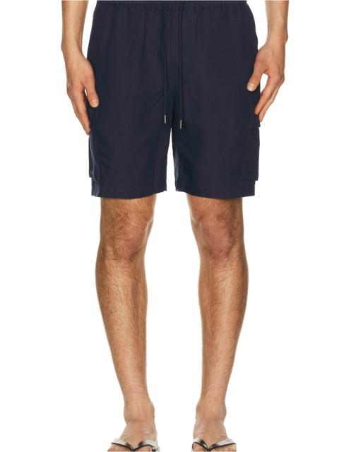 Air Linen Pull-On Cargo Short