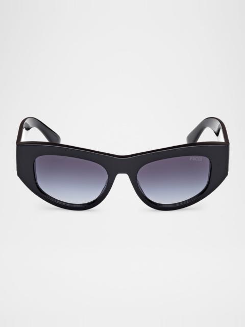 Cat-Eye Acete Sunglasses