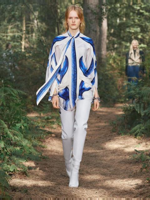 Porthole Detail Leather Wader Boots