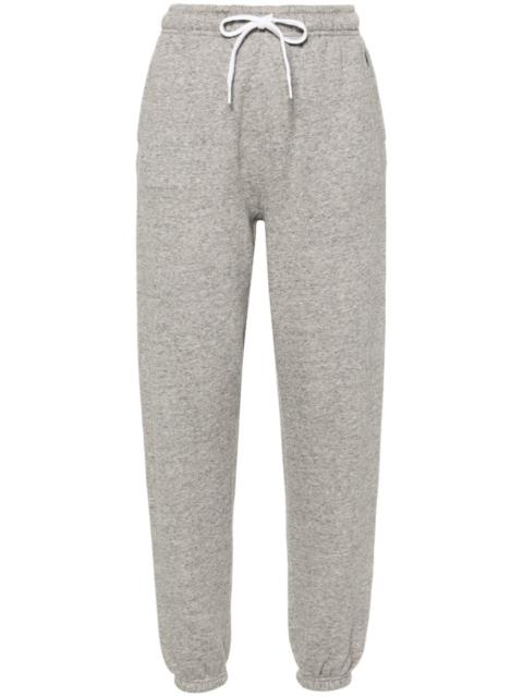 tapered jersey track pants
