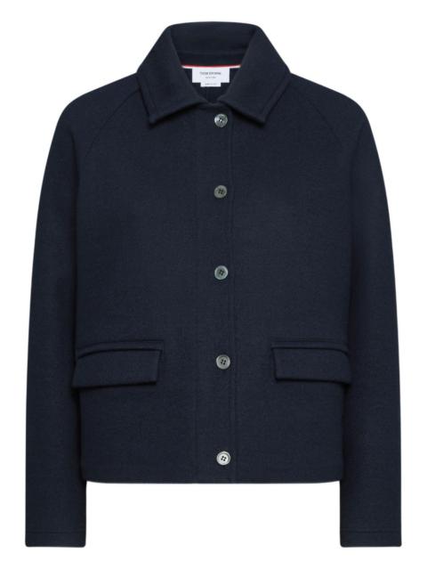 double-face jacquard jacket