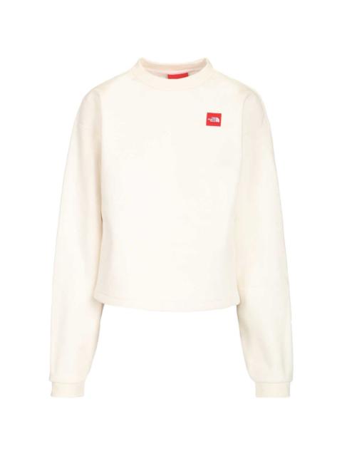 Red Box logo-detail sweatshirt