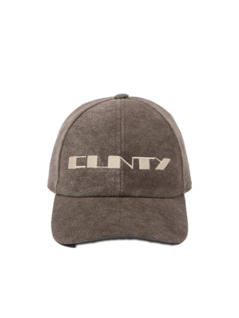 logo-embroidered baseball cap