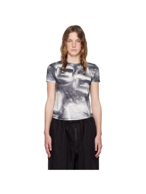 Gray Printed T-Shirt