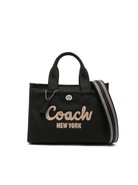 small Field logo-appliquÃ© tote bag