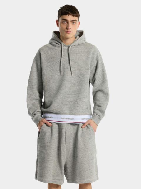 DSQUARED2 TAPE RELAX FIT HOODIE