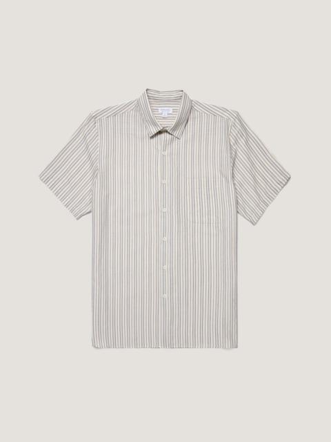 Short Sleeve Vintage Stripe Shirt