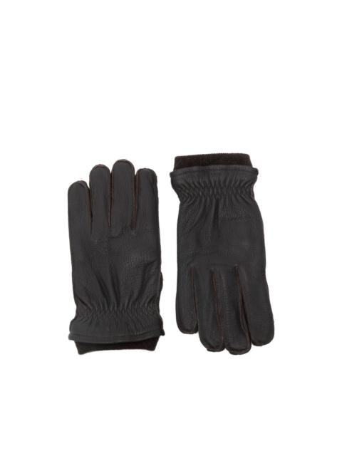 leather gloves