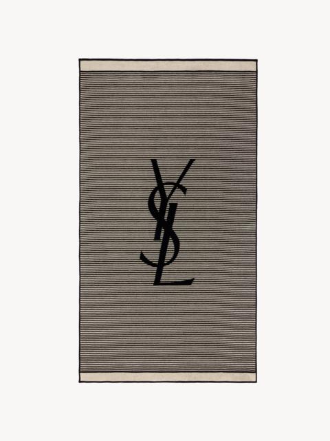 CASSANDRE STRIPED TOWEL IN COTTON