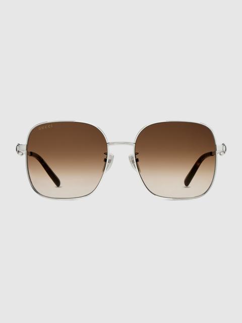 Square frame sunglasses